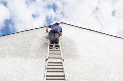 Peinture extérieure à Corsaint — façades et ravalement